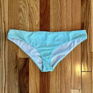 VS PINK Mint Bikini Bottom, Size Large